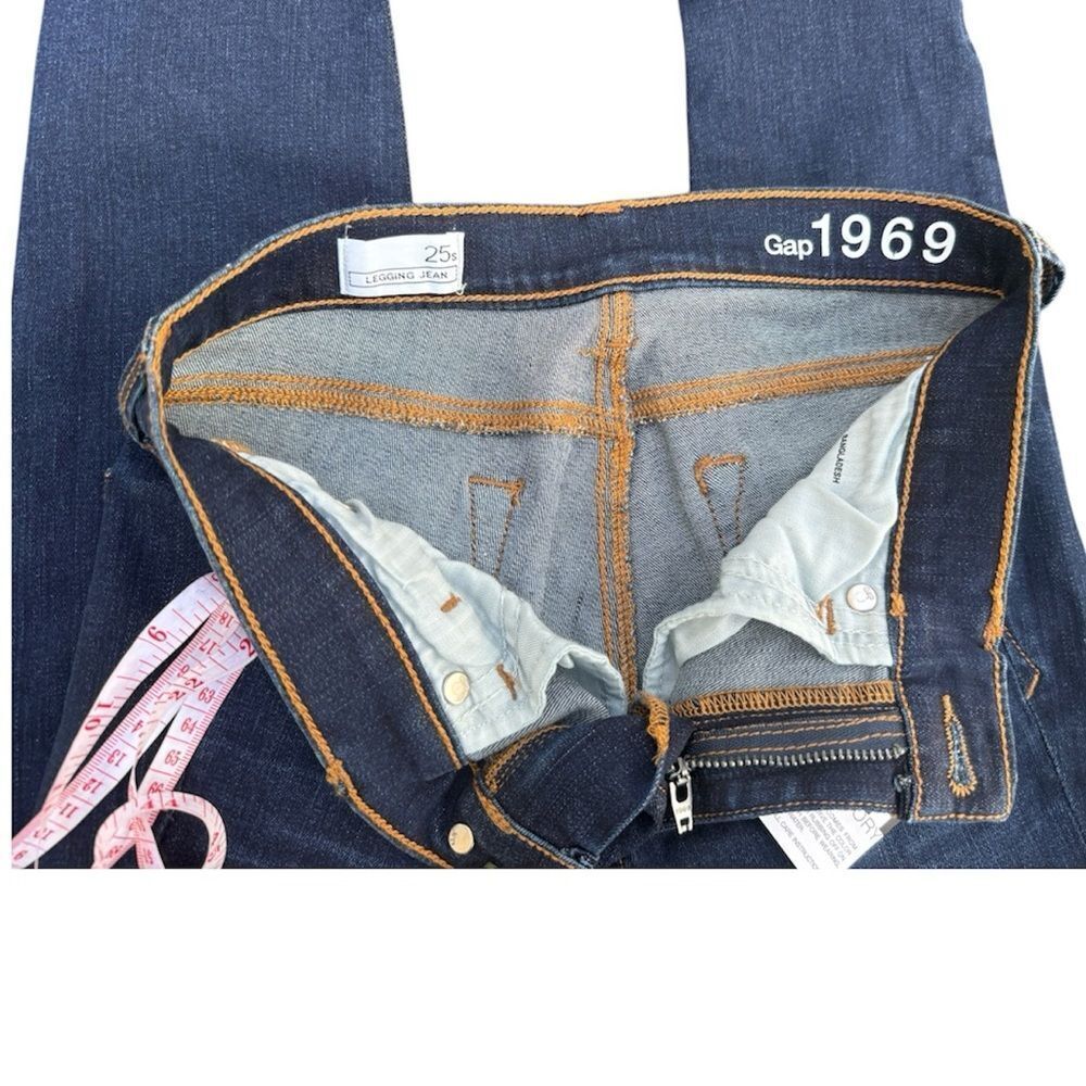 GAP 1969 Legging Jeans Women’s 25 Short Skinny Jeggings NWT - Picture 5 of 8